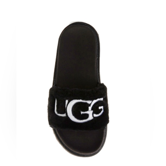 UGG NWT LATON FUR SLIDES. - Picture 5 of 11
